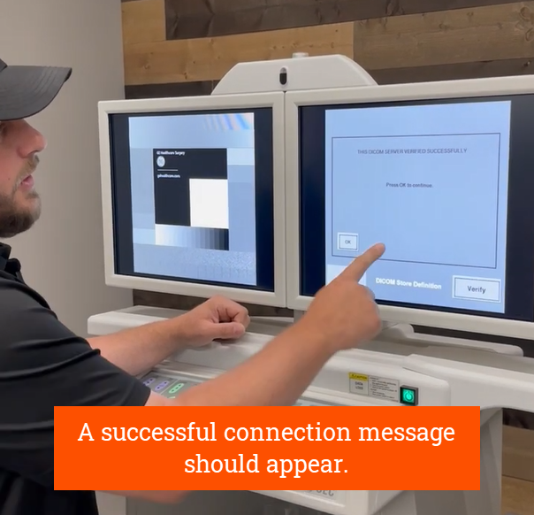 A successful connection message should appear 9800