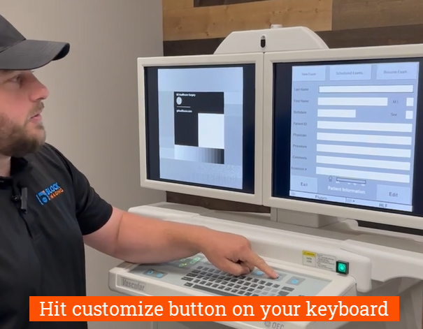 Hit Customize Button on your Keyboard