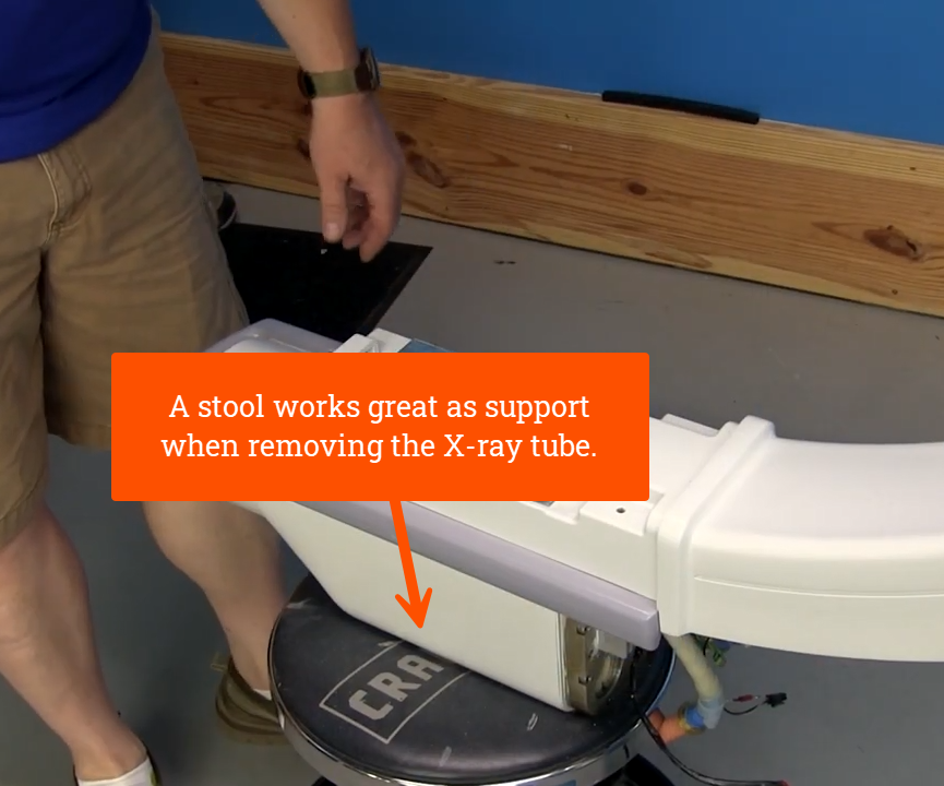 stool works great as support